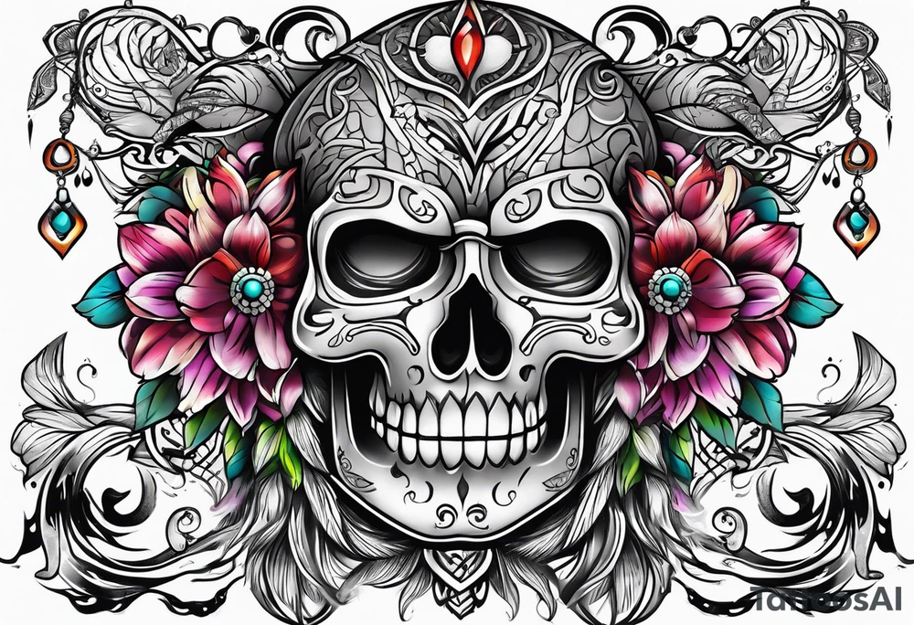 Tohono Oʼodham tattoo idea