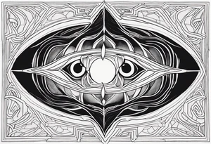 If you stare into the abyss long enough the abyss will stare back tattoo idea