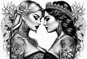 Emma & Lennon tattoo idea