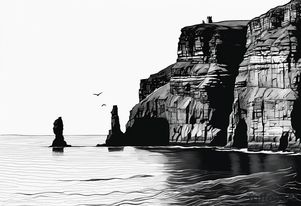Cliffs of Moher tattoo idea