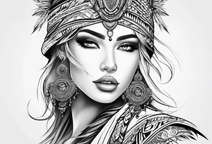 femal tattoo idea