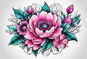 Pink Flowers
Medical tattoo idea