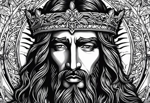 Jesus Christ helping me crush evil tattoo idea