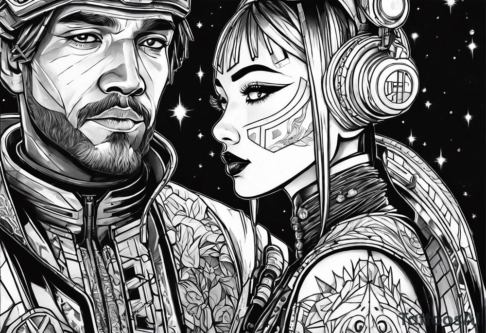 Love, Death & Robots, star wars tattoo idea