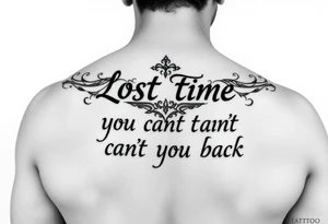 Lost time you can't get back tattoo idea