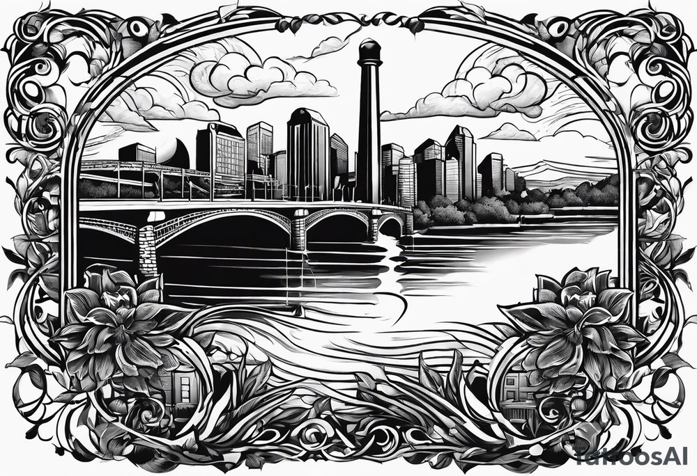 madison energy infrastructure logo tattoo idea
