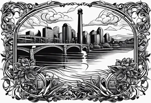 madison energy infrastructure logo tattoo idea
