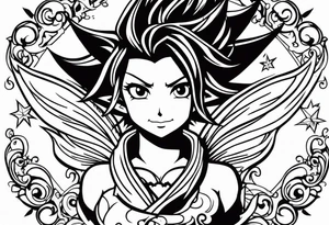 Fairy tail anime tattoo emblem fairy tattoo idea