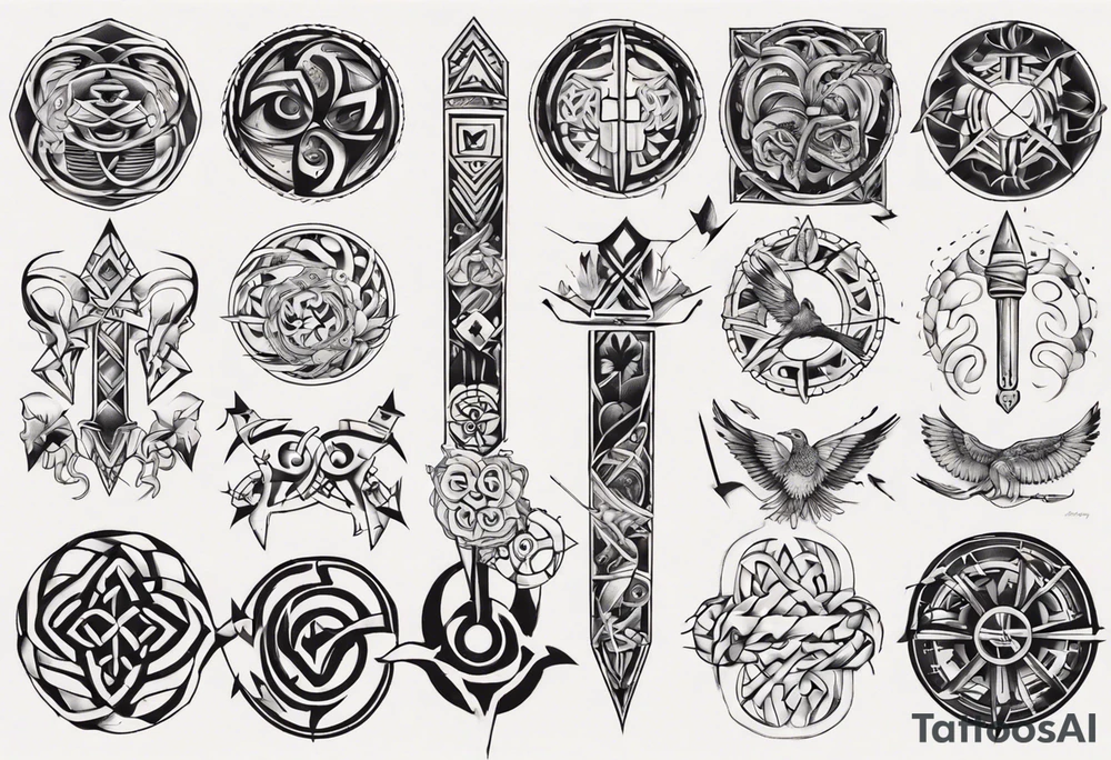 New Zealand/Irish tattoo idea