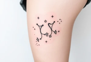 Constellation stars Gemini
Viola tattoo idea