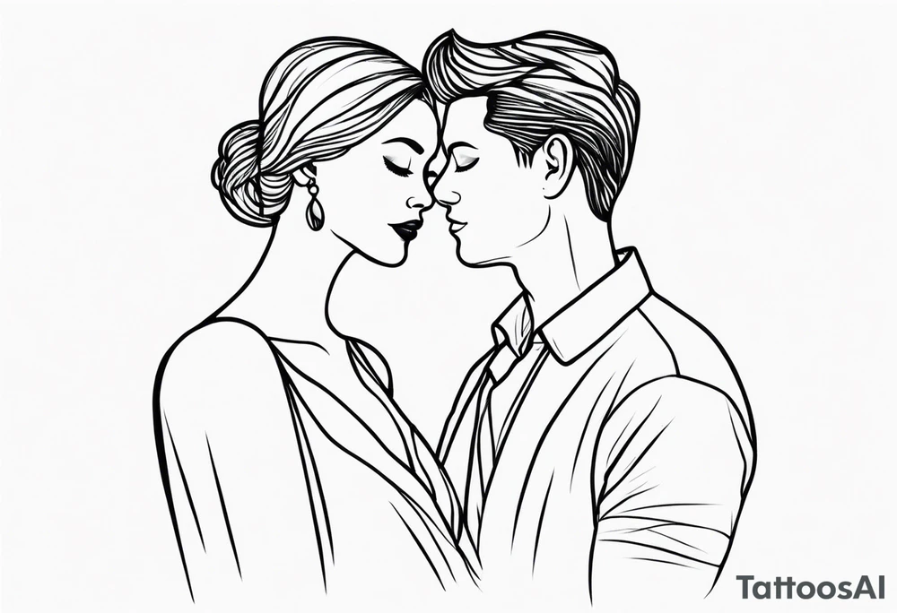 COUPLE WEDDING tattoo idea