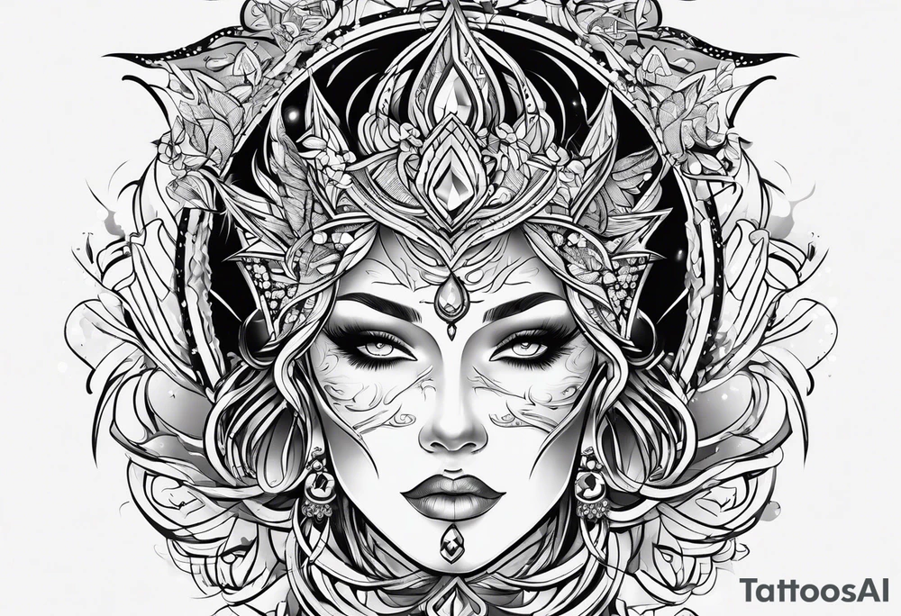 lightning tattoo idea