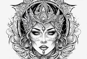 lightning tattoo idea