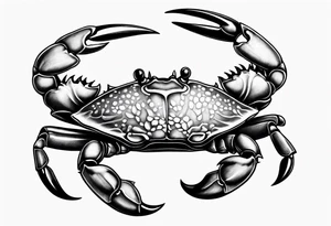 A crab claw tattoo idea