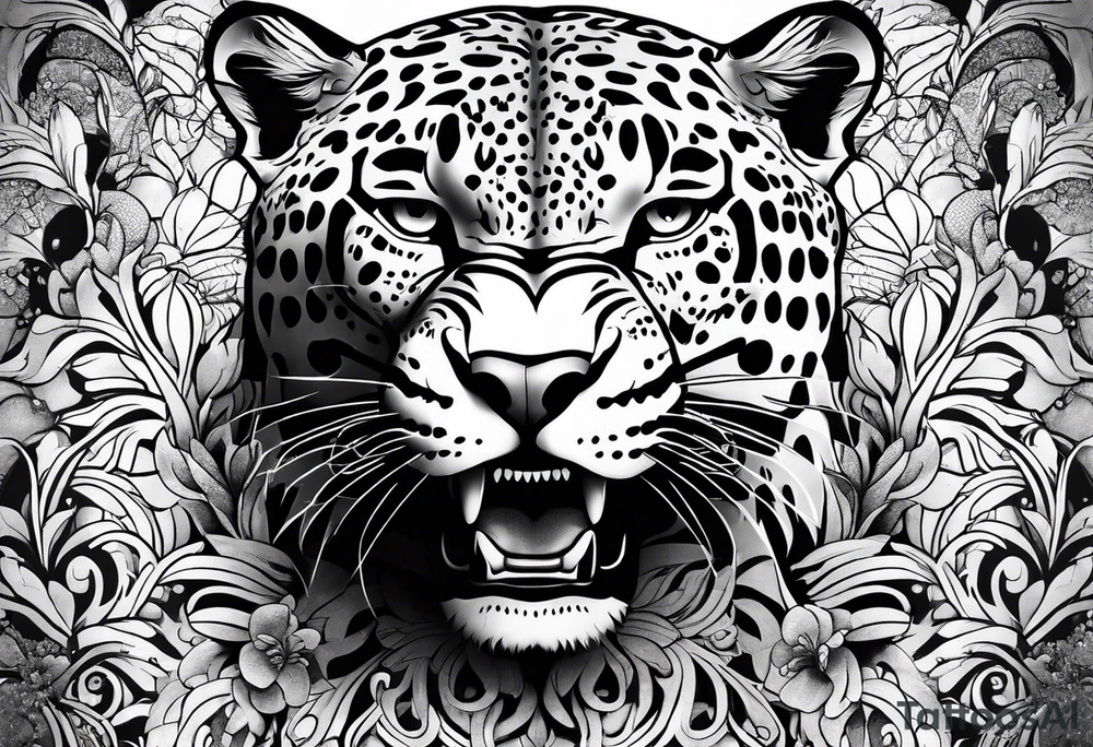 jaguar tattoo idea