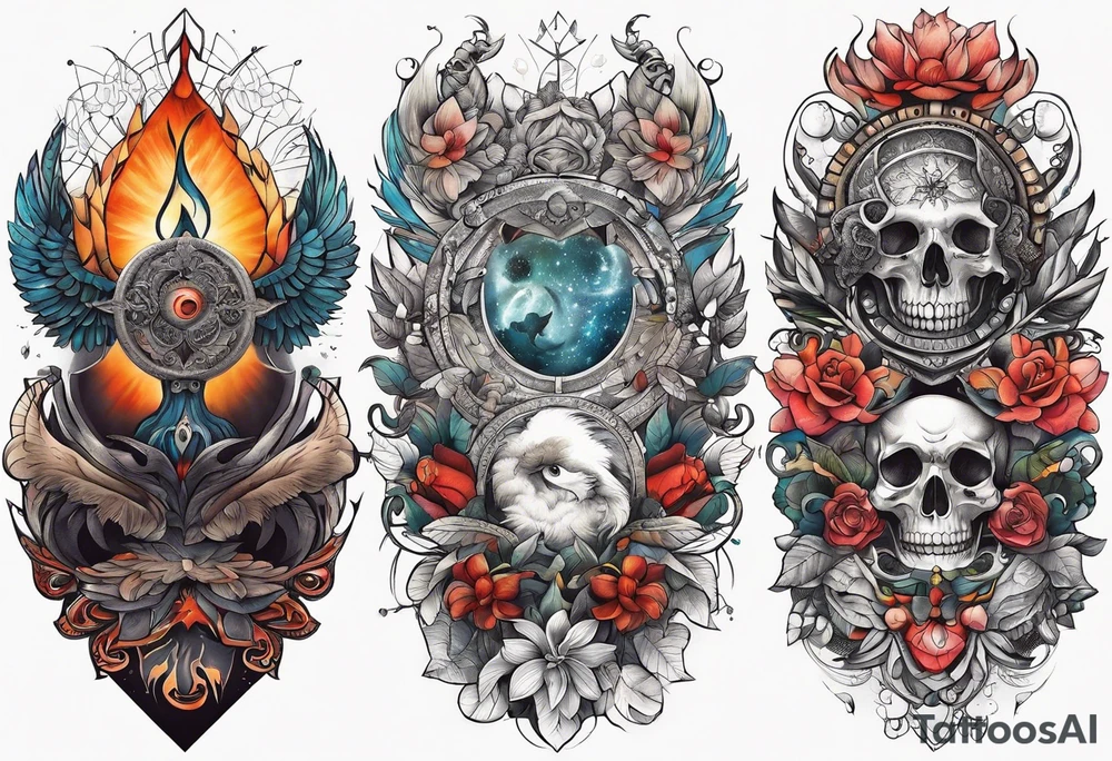 The Cosmological natural selection by Lee Smolin tattoo idea