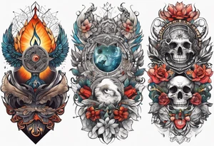 The Cosmological natural selection by Lee Smolin tattoo idea