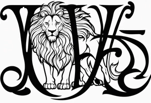 Valhalla lion sword sta tattoo idea