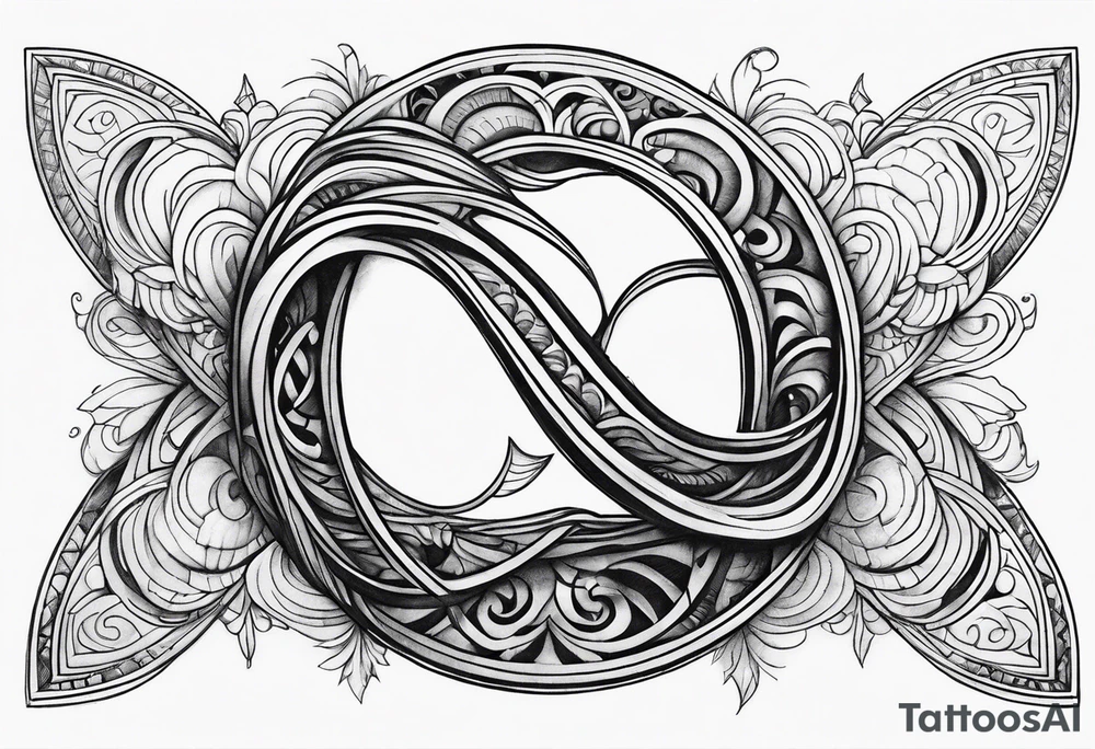 Infinity symbol tattoo idea