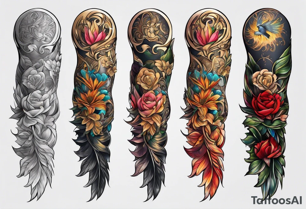 Full back tattoo idea
