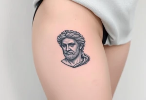 greek sculture tattoo idea