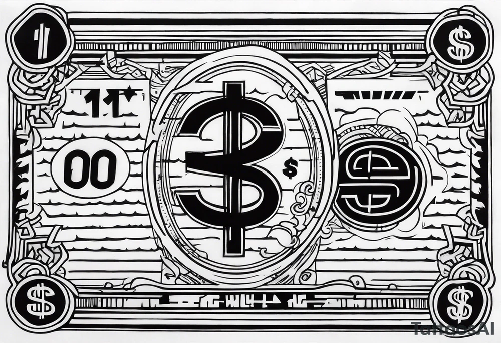 Money is coming to me tattoo idea