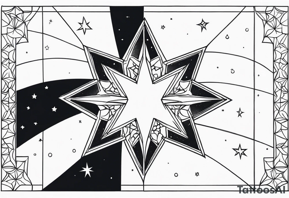 stars tattoo idea