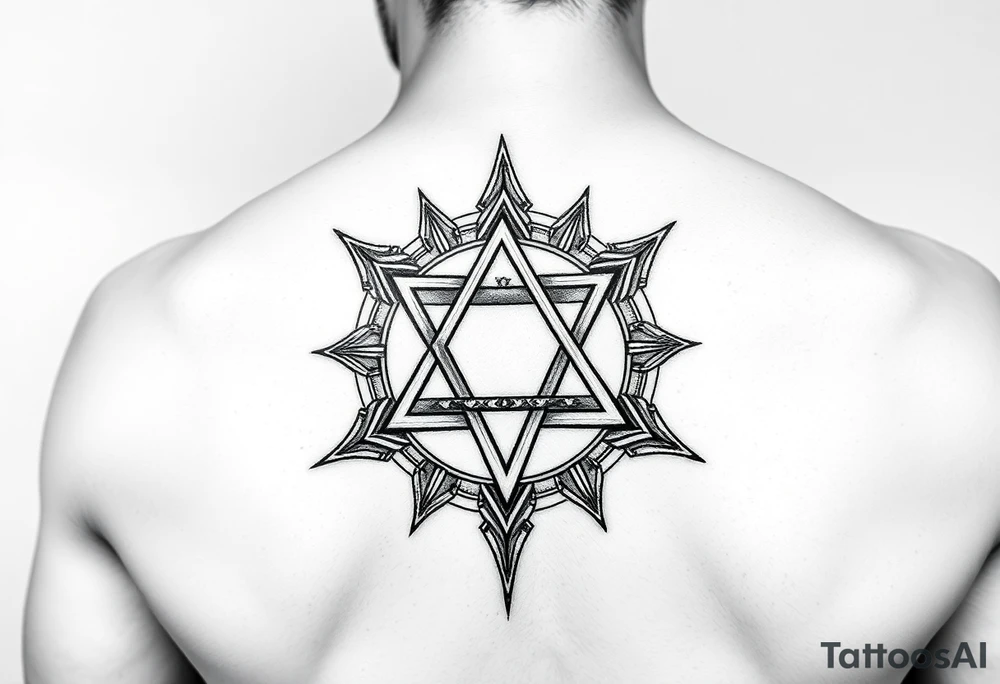 Merkabah tattoo idea