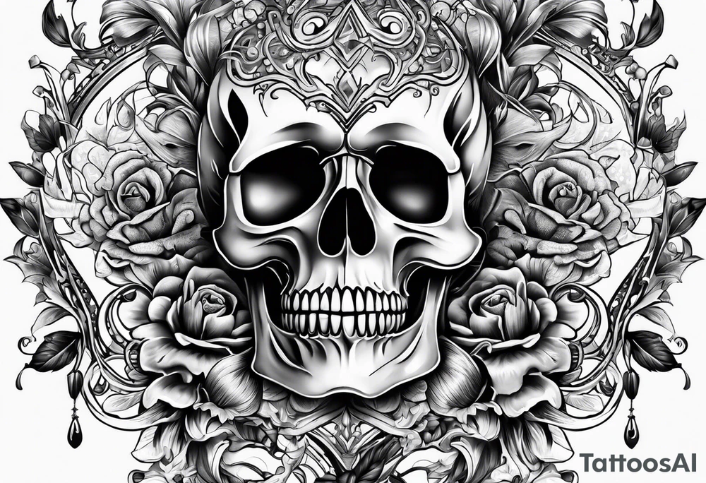momento mori tattoo idea