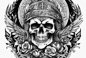 Morior invictus tattoo idea