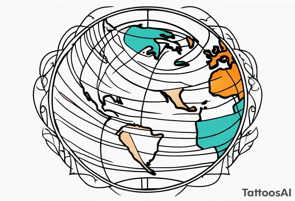 earth



old school vintage simple traditional design 



bold color simple tattoo idea