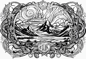 christian scripture verses tattoo idea