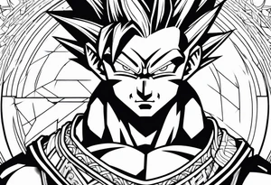 dragonball z tattoo idea