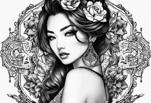 e with a L tattoo idea