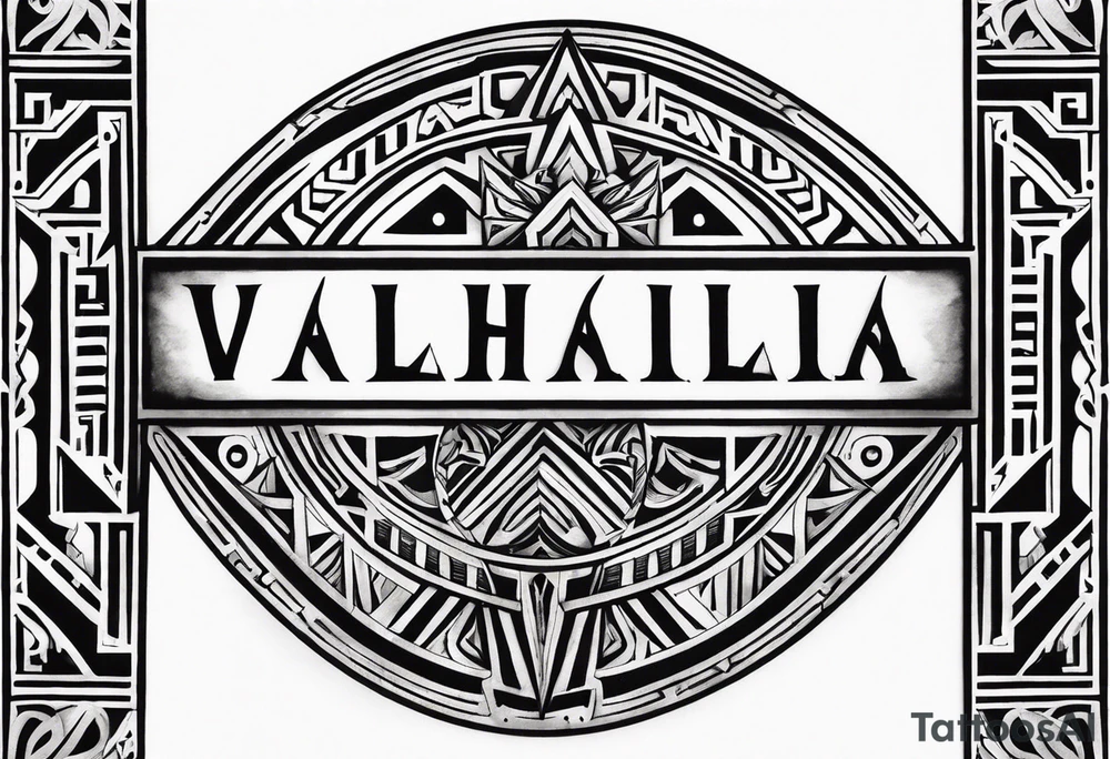 Valhalla steps tattoo idea
