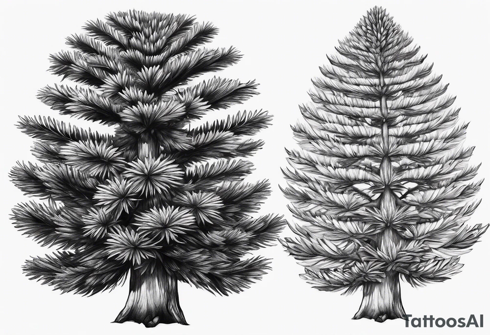 ARAUCARIA tattoo idea