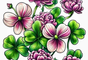 Clover and Pa tattoo idea