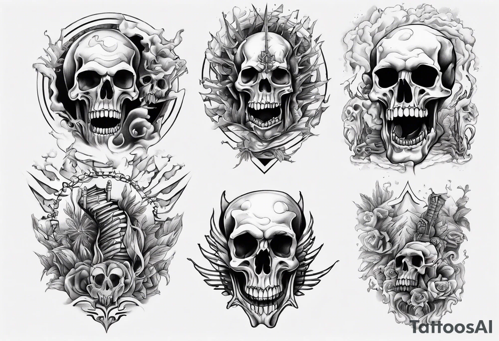 stairway to hell tattoo idea
