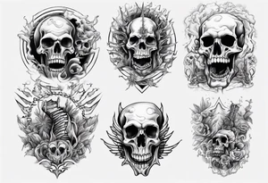 stairway to hell tattoo idea