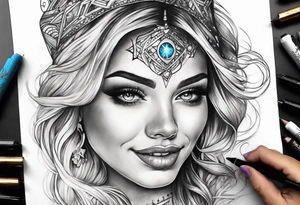 A starlight tattoo idea