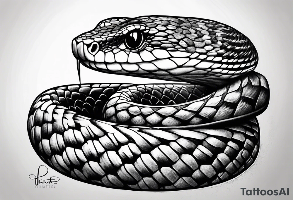 snake tattoo idea