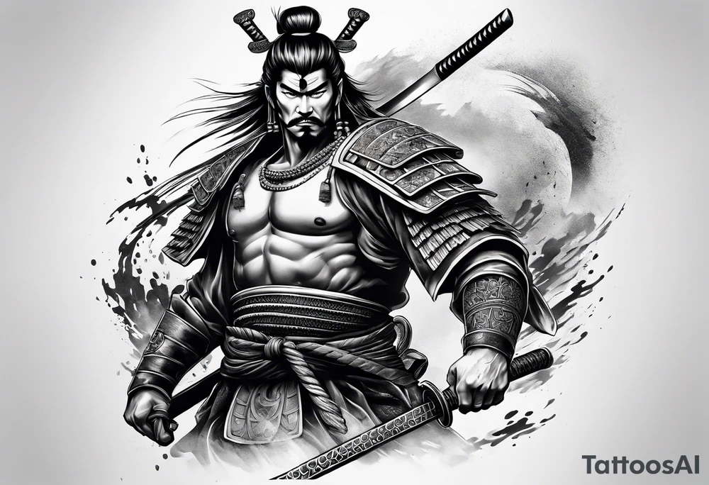 samurai tattoo idea