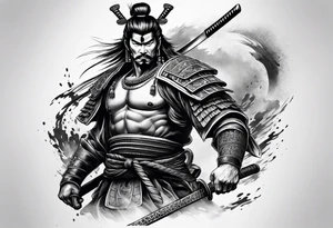 samurai tattoo idea
