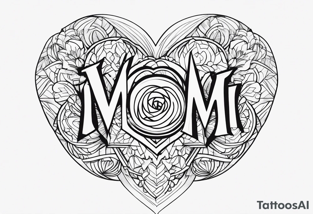 I love mom tattoo idea