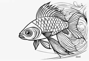 Angelo Magno, Aquário, Duque de Caxias RJ Brasil tattoo idea