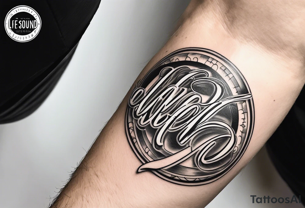 Lifesound, armband, arm tattoo idea