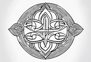 GYE NYAME tattoo idea