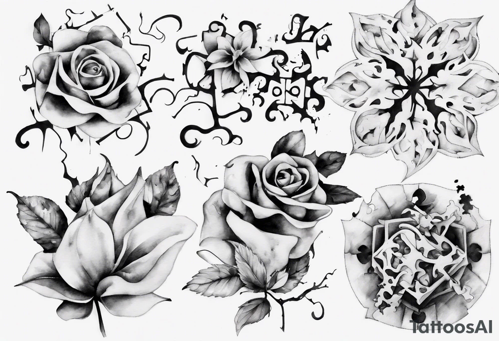 jigsaw puzzle tattoo idea