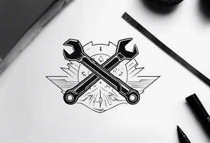 snap on wrench tattoo idea