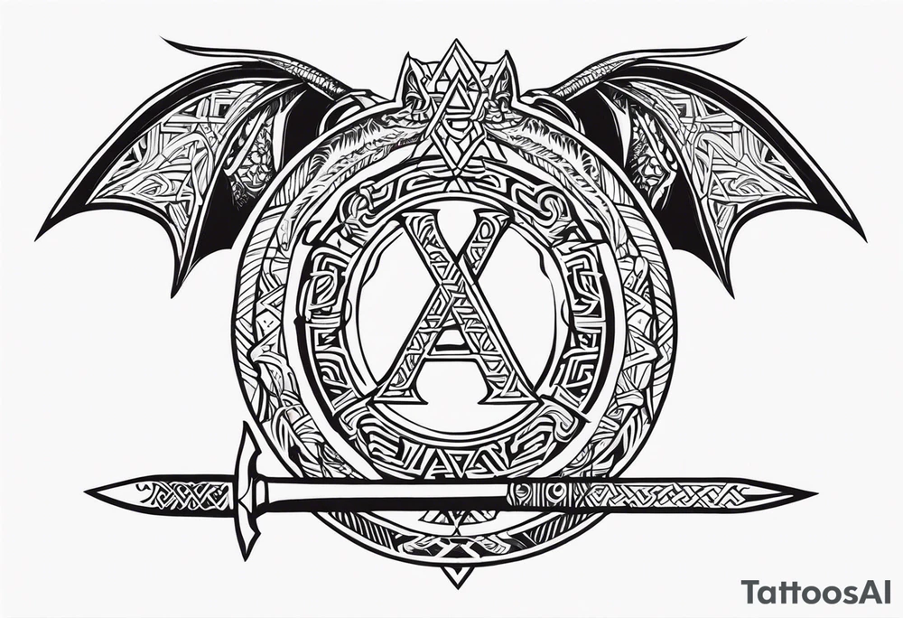 Valhalla sword
dragon axe Valknut helm of awe tattoo idea Valhalla sword
dragon axe Valknut helm of awe tattoo idea